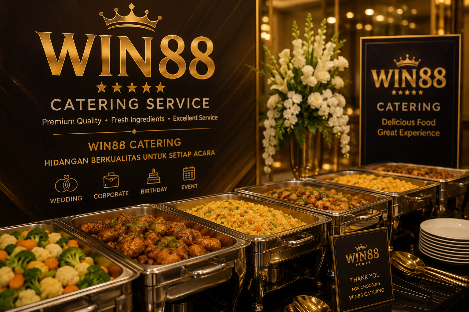 WIN88: Catering Terbaik Dengan Menu Lezat dan Pelayanan Profesional
